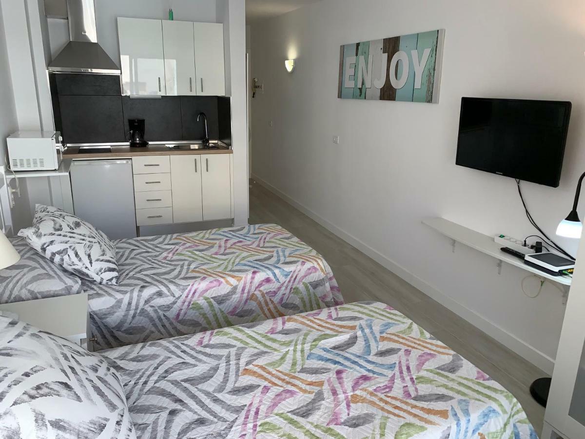 Cozy Studio In Los Cristianos Beach Free Wifi Arona  Luaran gambar